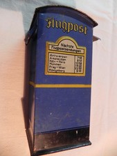 Blechspardose Flugpost