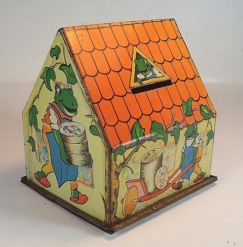 Blech spardose money bank - spardose, money-bank