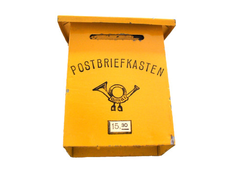 Post briefkasten spardose - post,