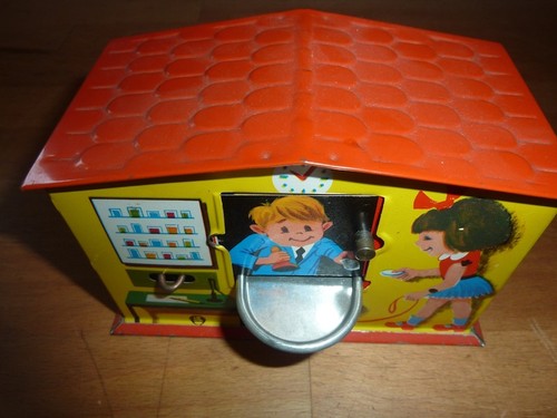 Blech spardose postamt aus - postamt,