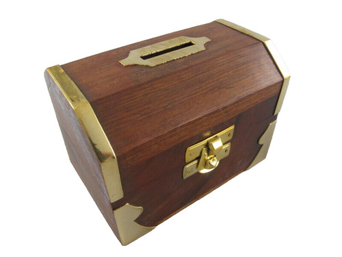 Maritime holzspardose mahagoni - maritime,