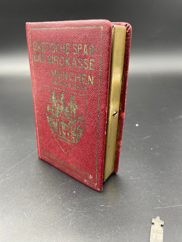 Seltene alte metall spardose - metall,
