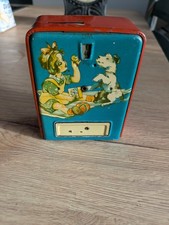 Antik Blech Spardose Geobra